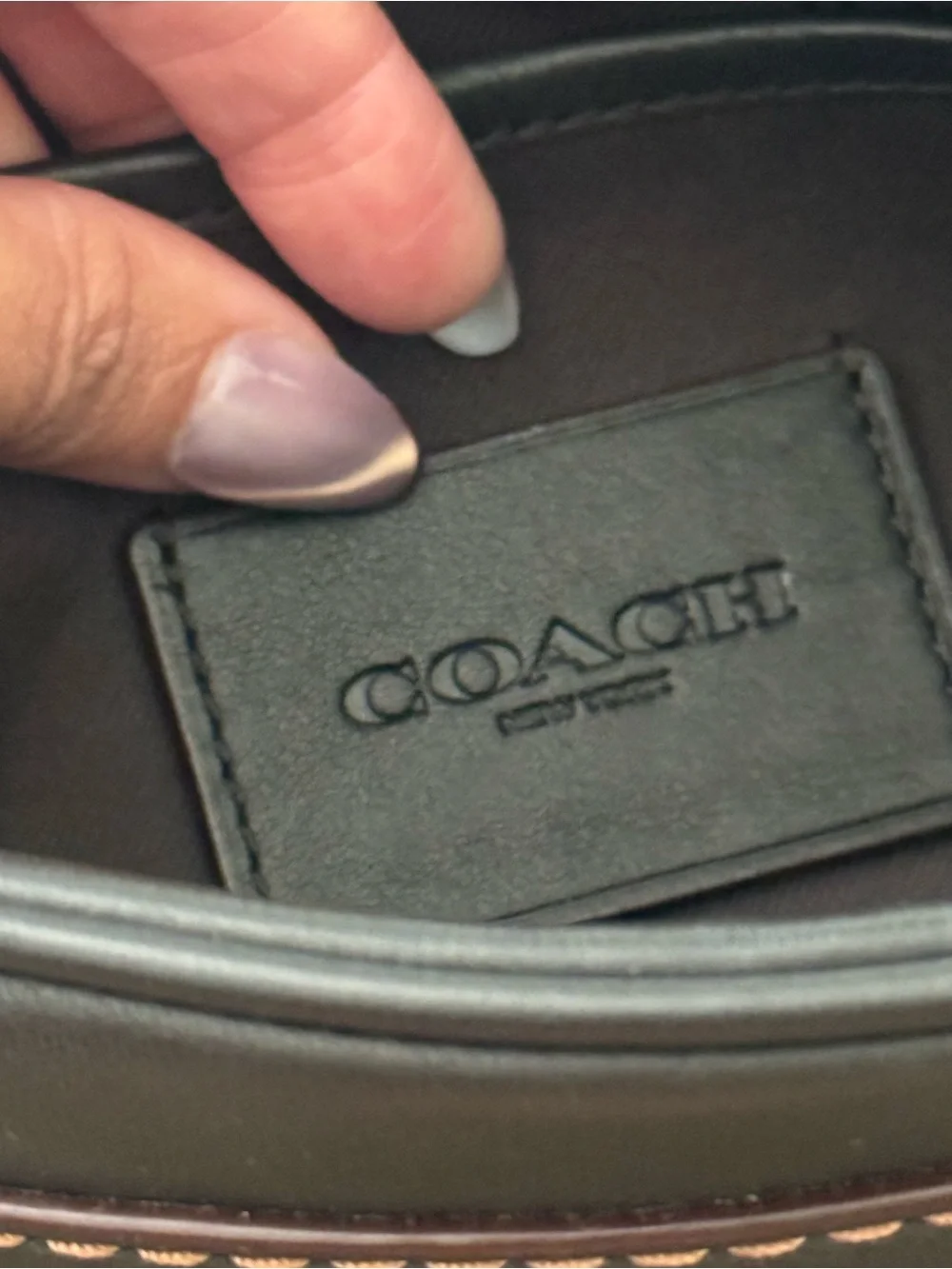 Coach Academy Crossbody Black Leather Camera Bag | men, women, unisex